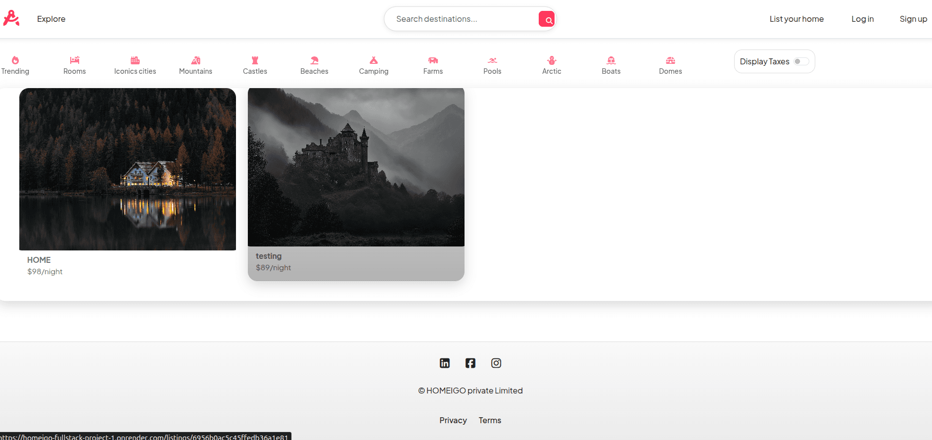 HOMEIGO Screenshot