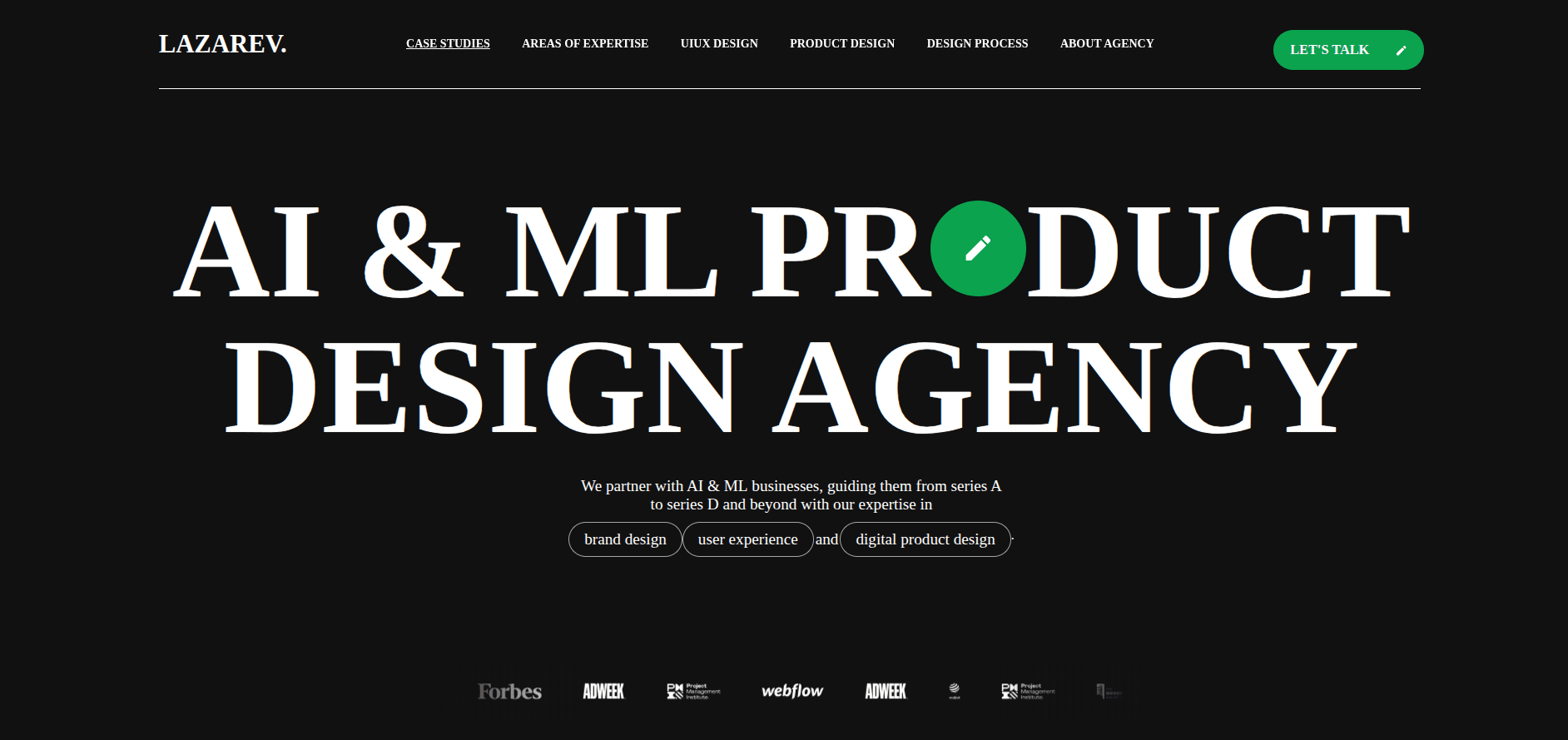 Lazarev.agency Screenshot