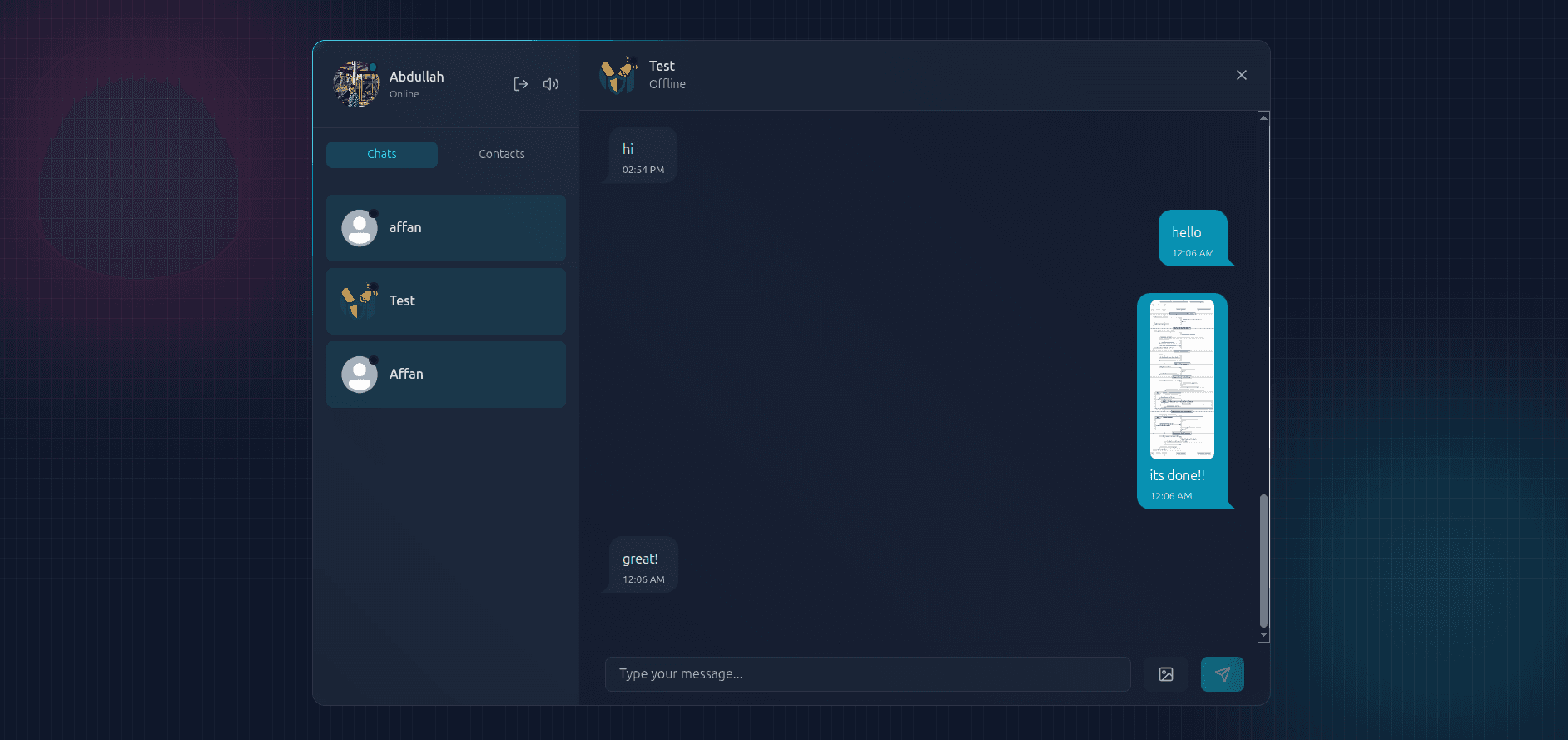 Chatify Screenshot